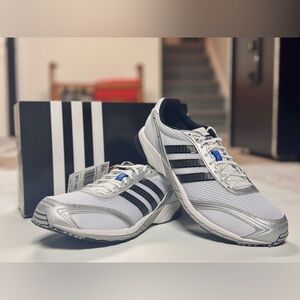 Adidas White and Black Running Shoes